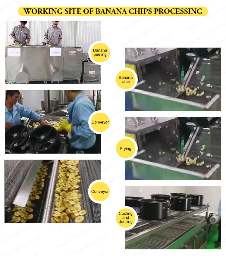 Banana Chips Production Line Product photo Banana Chips Production Line Product photo