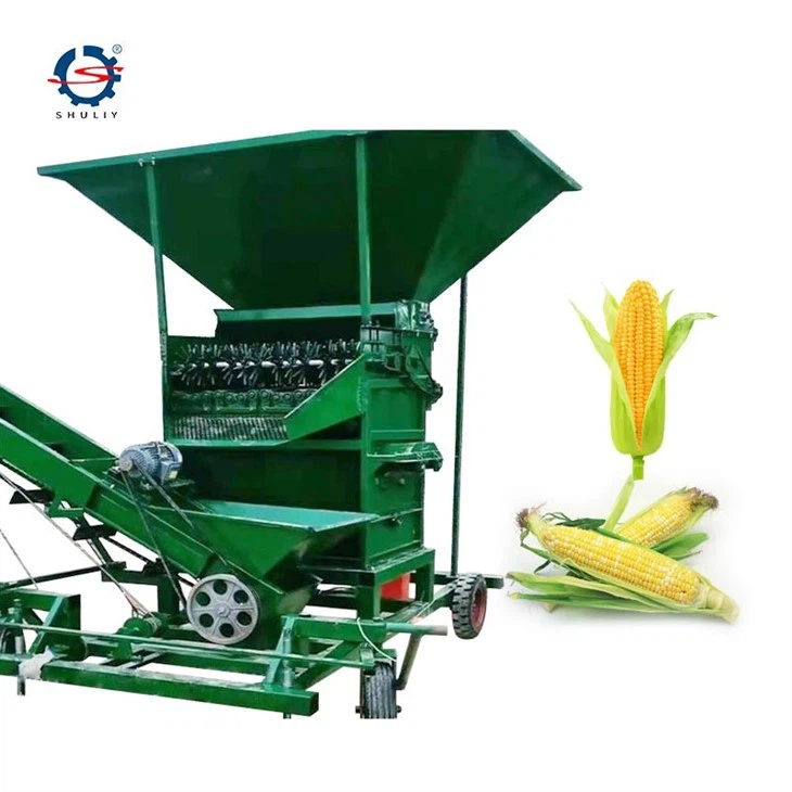 Corn peeling machine4