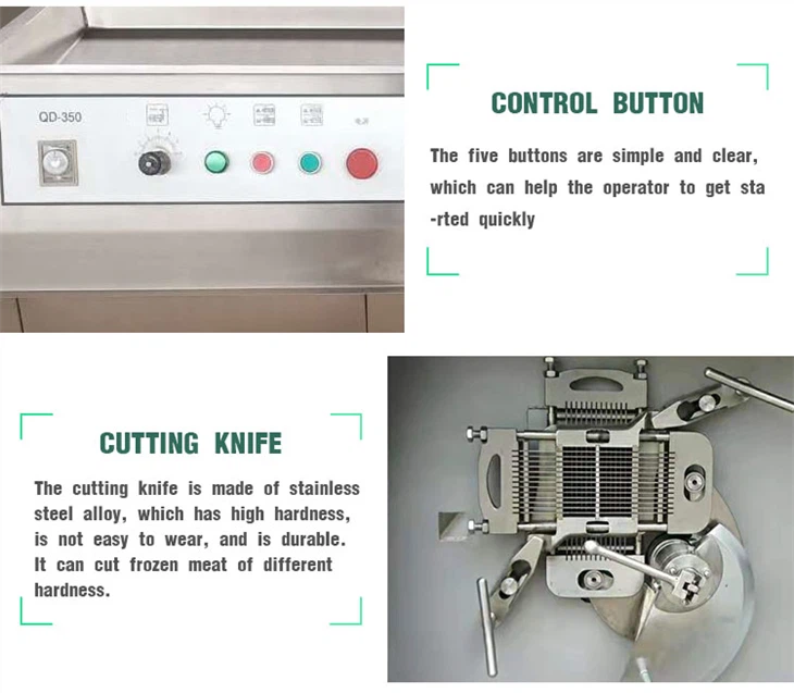 Frozen Meat Dicing Machine