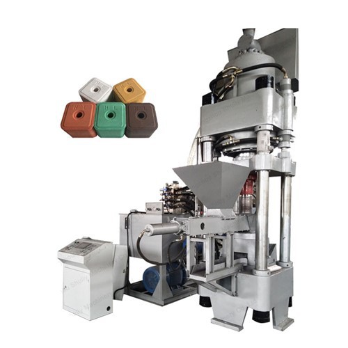 Machine de fabrication de blocs minéraux