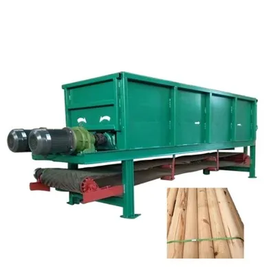 Machine à éplucher les arbres