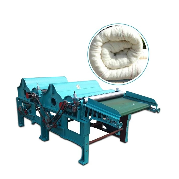 Machine de recyclage de textiles