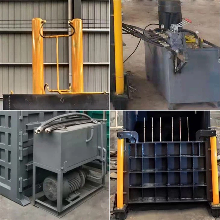 Vertical Cardboard Baler