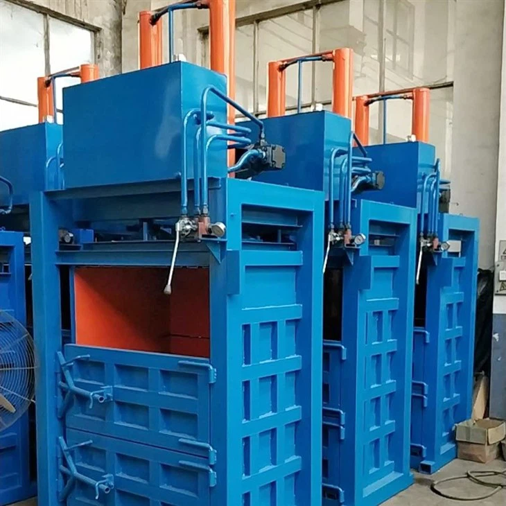 Vertical Cardboard Baler