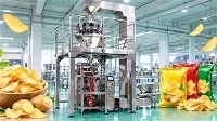 Test de machine d'emballage de chips de pomme de terre|Em...