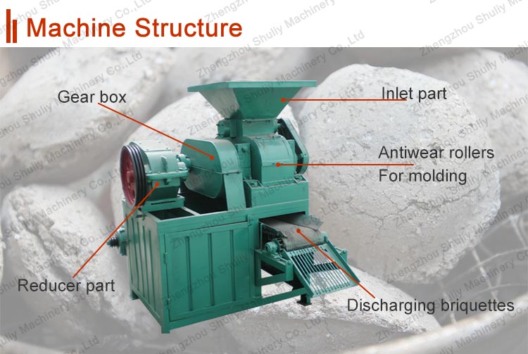 Coal powder ball press machine Coal powder ball press machine
