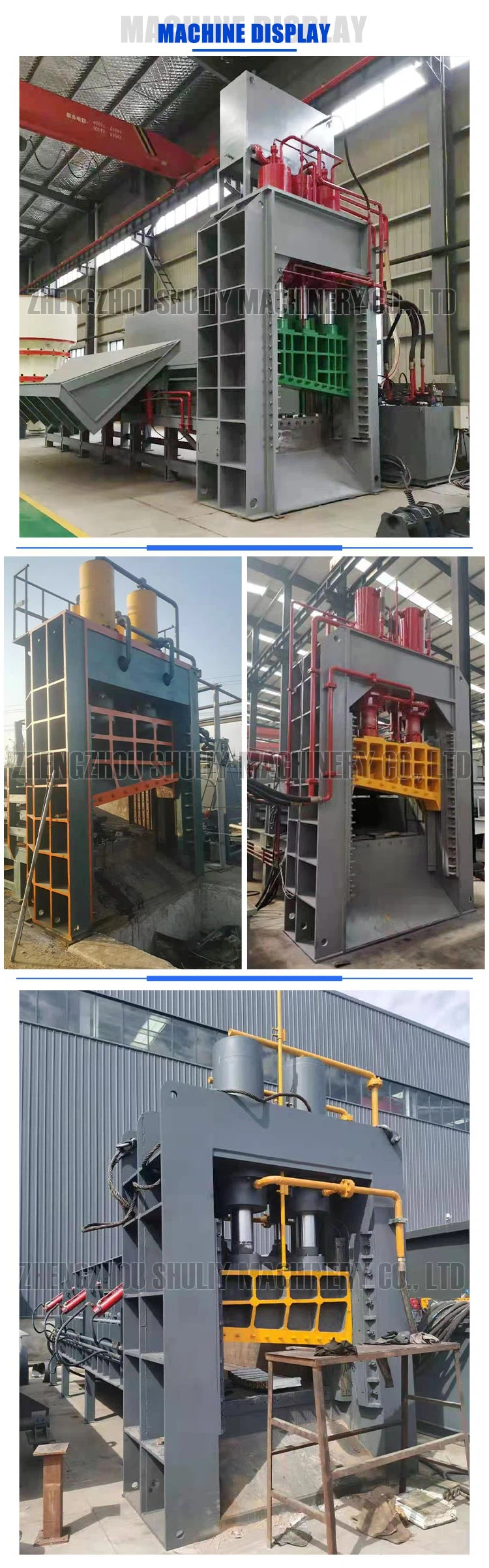 Hydraulic Crocodile Shearing Machine Hydraulic Crocodile Shearing Machine