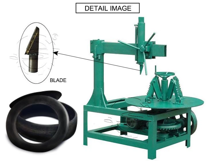 Scrap Tyre Cutting Machine