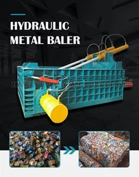 Balle de ferraille hydraulique