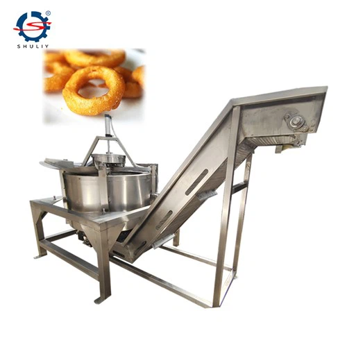 Machine de déshuilage de chips de plantain