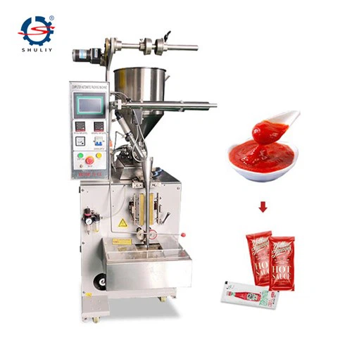 Machine d'emballage de pâte de tomate